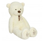 Oso de Peluche Gigante Sam Teddy XXL 200 cm Color Crema