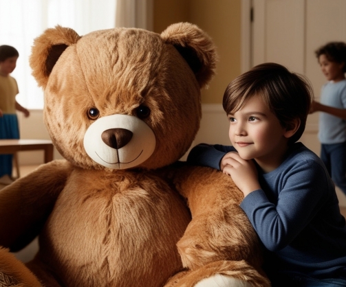 5 razones por las que un gran oso de peluche es el mejor amigo de un niño